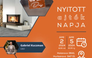 Látogasson el hozzánk a NYITOTT AJTÓK NAPJÁN Minőségi kandallók Budapest közvetlenül a gyártótól